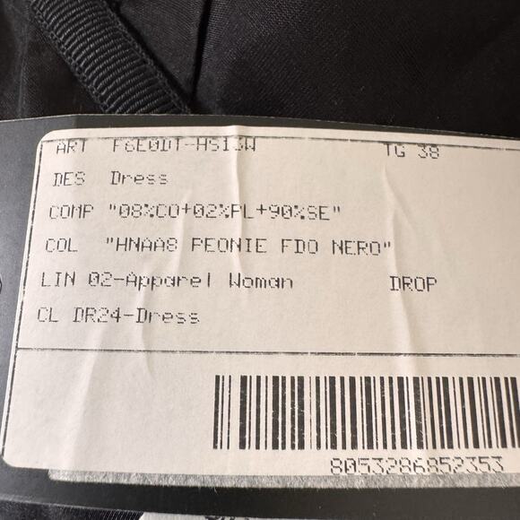 Dolce & Gabbana Runway Dark Floral Ruffle Mini Dress NWT IT 38 US 2 Romantic - Picture 16 of 16